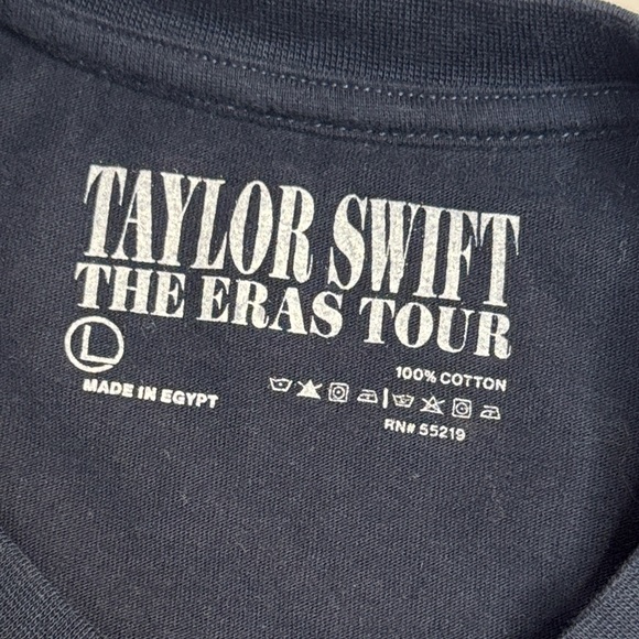 Taylor Swift The Eras Tour Long Sleeve T-shirt, 100% Cotton- size L - Picture 12 of 12